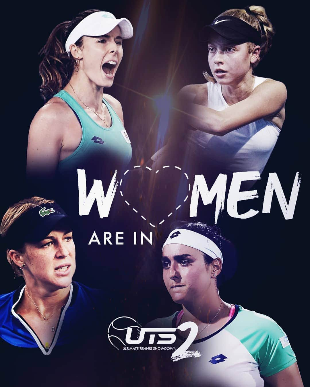 アリーゼ・コルネさんのインスタグラム写真 - (アリーゼ・コルネInstagram)「Double tap to make it official 💙   So happy to be part of the first @ultimate_tennis_showdown women edition, starting August 1st. UTS isn't ready for us 💥 #UTShowdown」7月21日 23時01分 - alizecornet