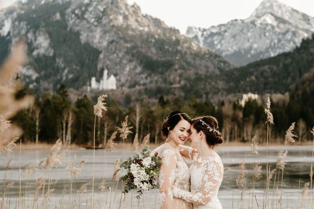 Fujifilm UKさんのインスタグラム写真 - (Fujifilm UKInstagram)「FEATURED PHOTOGRAPHER OF THE WEEK  Jamie and Liz’s Bavarian Alps wedding is a great example of how exploring your venue before the event can be so important for finding that perfect shot. “Doing some virtual location scouting in advance, I found this stunning location away from all the crowds with a view of the Neuschwanstein castle in the distance.” @wildconnectionsphoto explains.  X-T3  XF56mmF1.2 R  F3.6  ISO 80  1/200 sec  #Fujifilm #XT3 #FUJIFILMXT3 #XSeries」7月21日 23時40分 - fujifilmuk