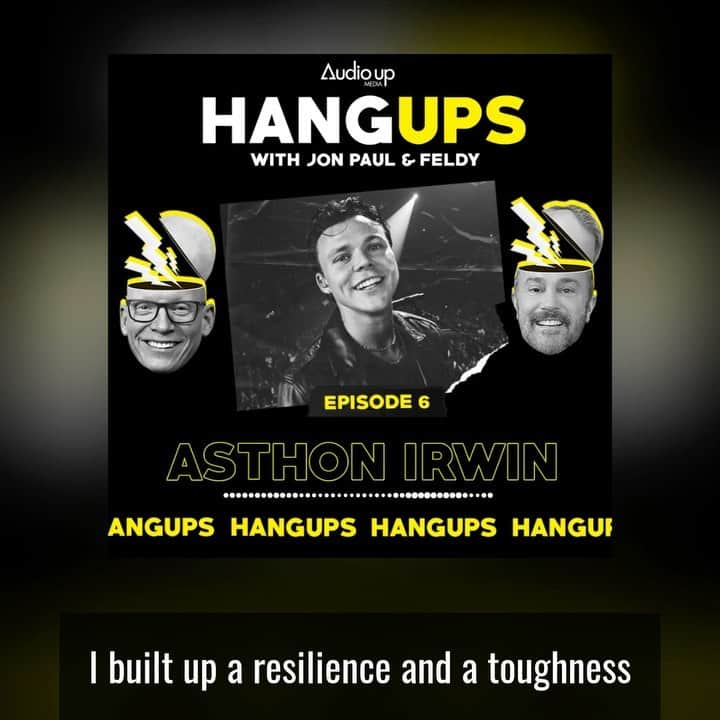 ジョン・フェルドマンのインスタグラム：「Check out the new #hangups podcast with the amazing  @ashtonirwin from @5sos @audioupmedia @jonpaulcrimi LOVE THIS ONE!!!」