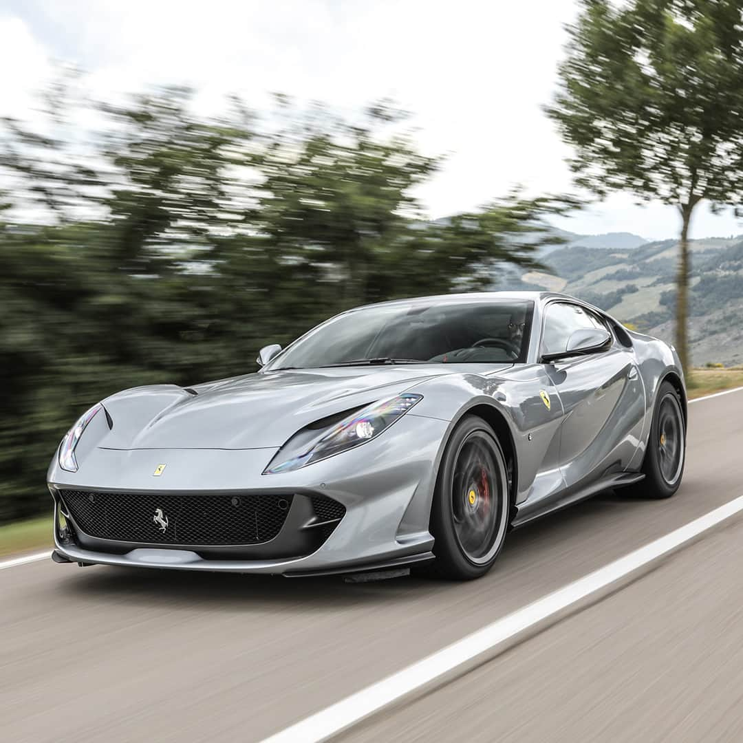 フェラーリさんのインスタグラム写真 - (フェラーリInstagram)「12th dimension driving pleasure can be found at the helm of the #Ferrari812Superfast. Exceptionally high aerodynamic efficiency ensures every turn and straight are mastered with ease. #Ferrari #DrivingFerrari」7月22日 0時00分 - ferrari