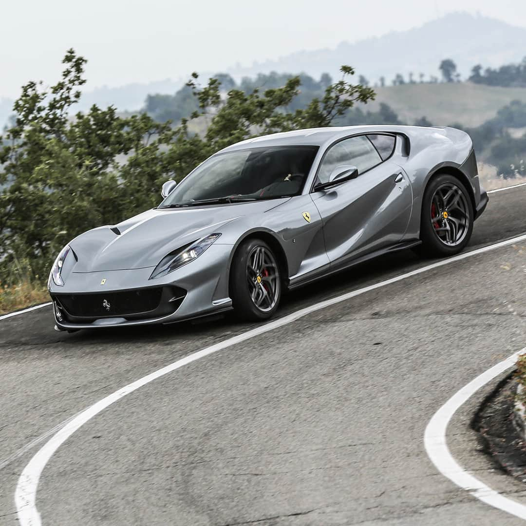 フェラーリさんのインスタグラム写真 - (フェラーリInstagram)「12th dimension driving pleasure can be found at the helm of the #Ferrari812Superfast. Exceptionally high aerodynamic efficiency ensures every turn and straight are mastered with ease. #Ferrari #DrivingFerrari」7月22日 0時00分 - ferrari