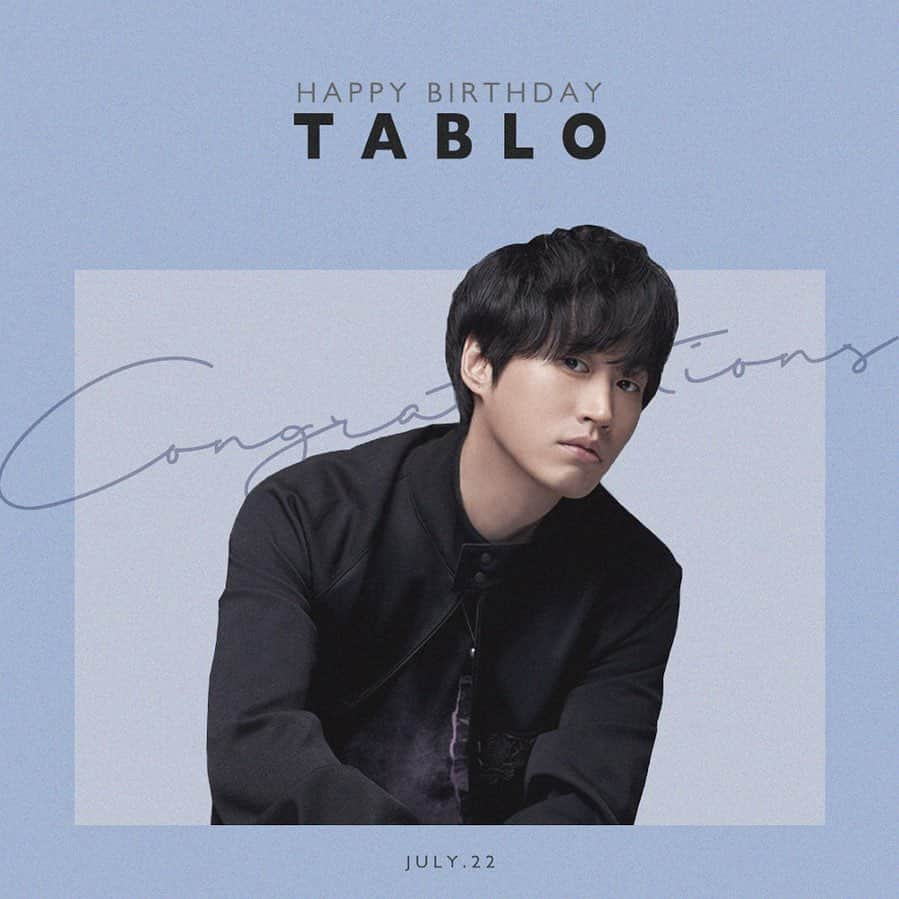 ミスラ・ジン さんのインスタグラム写真 - (ミスラ・ジン Instagram)「HAPPY BIRTHDAY TABLO 🎉🎉  #HBD #JULY22 #타블로 #TABLO #에픽하이 #EPIKHIGH #HAPPYTABLODAY」7月22日 0時01分 - realmithrajin