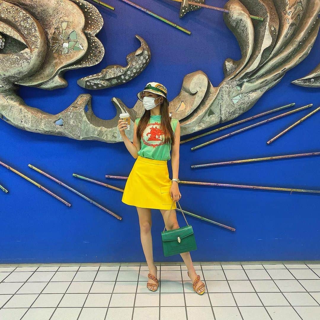 のインスタグラム：「#krush115 観てきましたぁ✨✨ ガールズを卒業してから初観戦でした🥊  メインイベントは私の推しの選手の試合だったので、すっごく緊張しながら観てました🥺✨  レオナ・ペタス選手🆚武尊選手の試合がまた楽しみになりました🙌✨✨  感動をありがとうございました😊✨✨  ソーシャルディスタンスを保った席で、入場制限のためガラガラな会場だったけど、すごく盛り上がってたkrushでした‼️  #k1 #krush  @k1wgp_pr」