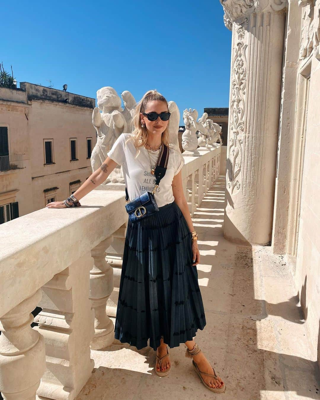 キアラ・フェラーニさんのインスタグラム写真 - (キアラ・フェラーニInstagram)「Chiesa di Santa Croce in Lecce 🙏🏻」7月22日 0時46分 - chiaraferragni