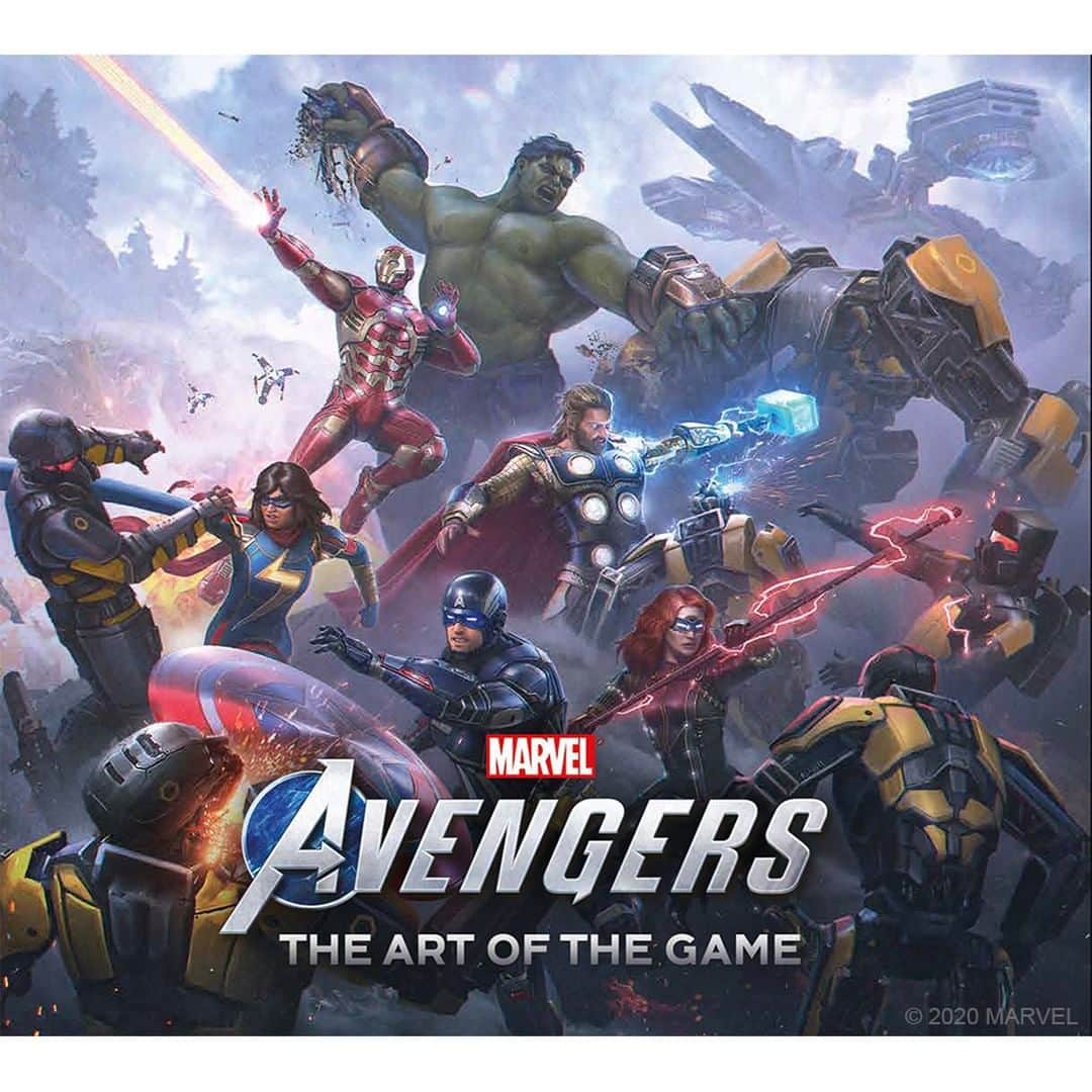 Marvel Entertainmentさんのインスタグラム写真 - (Marvel EntertainmentInstagram)「The final cover art for "Marvel's Avengers - The Art of the Game" is here!  Releasing September 4 (UK) and September 8 (US). Preorder your copy now at TitanBooks.com. #EmbraceYourPowers #Reassemble」7月22日 1時00分 - marvel