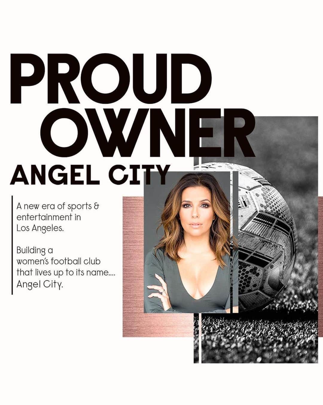 エヴァ・ロンゴリアさんのインスタグラム写真 - (エヴァ・ロンゴリアInstagram)「I’m elated to help bring @weareangelcity to the City of Angels. Welcome to the beginning. #WeAreAngelCity」7月22日 1時09分 - evalongoria