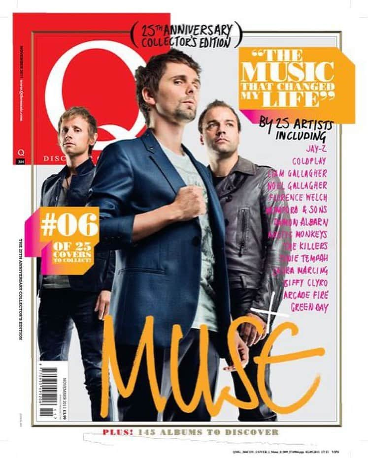 MUSEさんのインスタグラム写真 - (MUSEInstagram)「We are very sorry to hear the news that @qmagazineuk is to close later this month. A truly beloved magazine and responsible for some of the best music journalism and most in depth interviews out there. Thank you to Q and its writers for always supporting us. You will be missed.」7月22日 4時24分 - muse