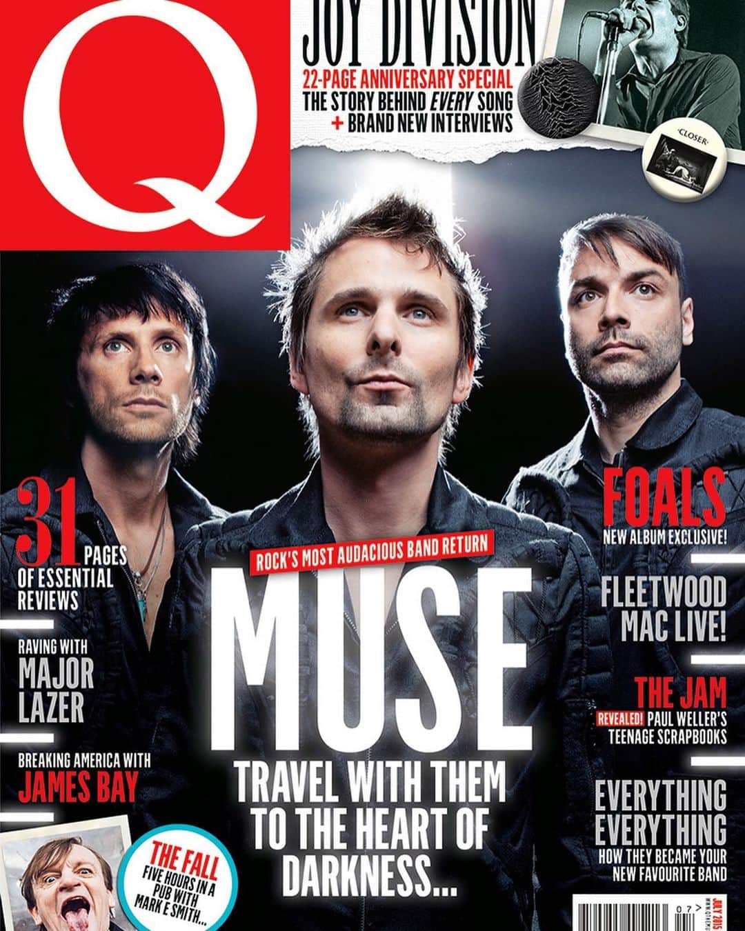MUSEさんのインスタグラム写真 - (MUSEInstagram)「We are very sorry to hear the news that @qmagazineuk is to close later this month. A truly beloved magazine and responsible for some of the best music journalism and most in depth interviews out there. Thank you to Q and its writers for always supporting us. You will be missed.」7月22日 4時24分 - muse