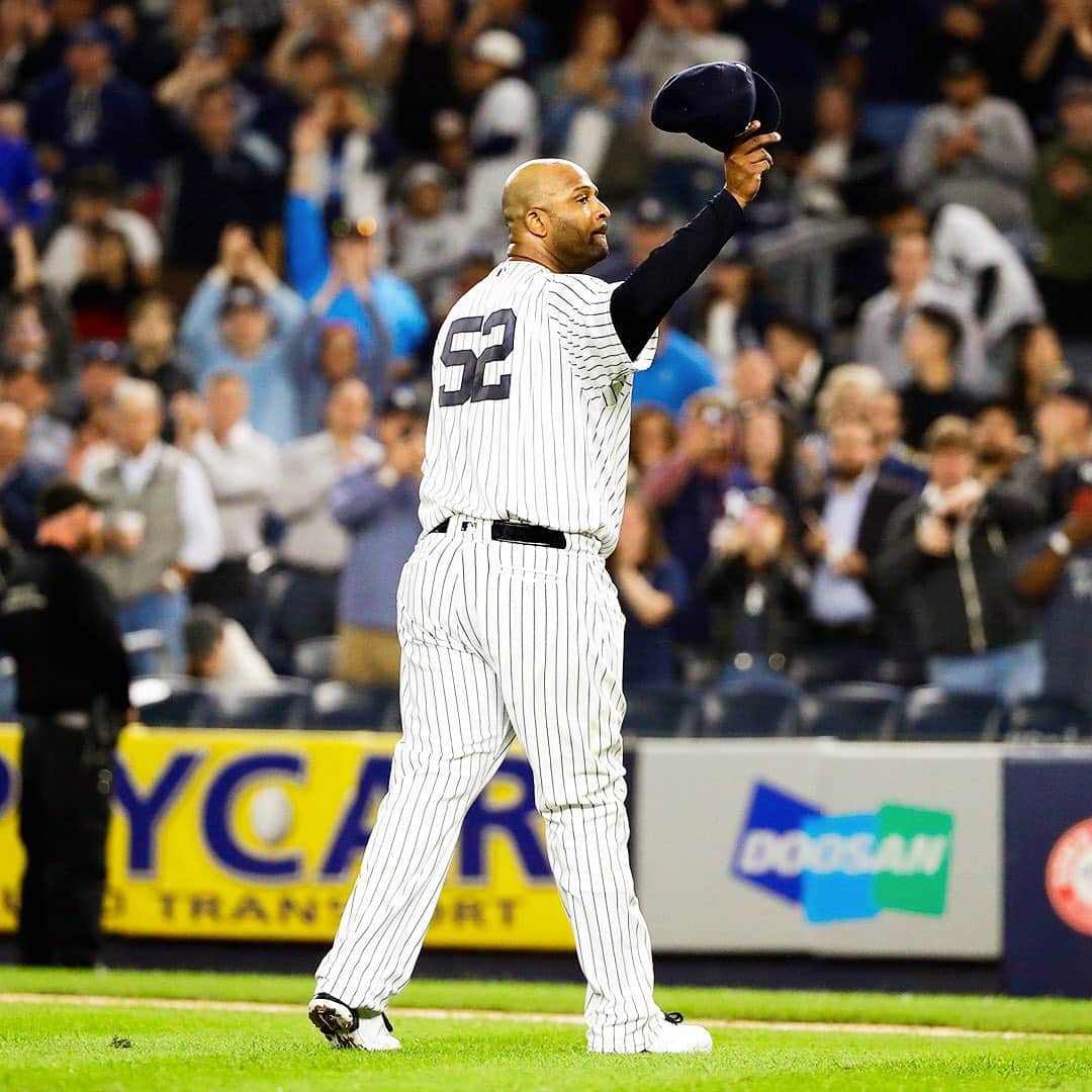 MLBさんのインスタグラム写真 - (MLBInstagram)「He literally threw until he couldn't anymore. Happy 40th birthday to the ultimate competitor, @cc_sabathia.」7月22日 4時40分 - mlb