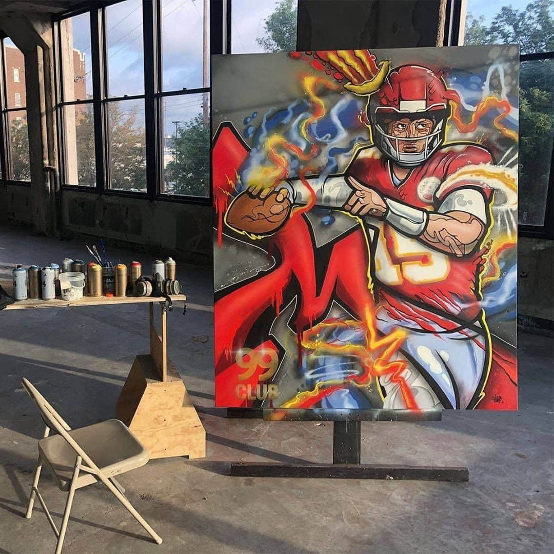 NFLさんのインスタグラム写真 - (NFLInstagram)「These murals for the members of the #Madden21 99 Club are unreal 🔥 (via @thecheckdown)」7月22日 5時30分 - nfl