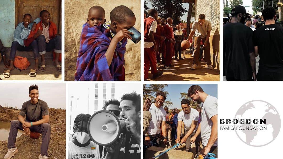パウ・ガソルのインスタグラム：「It’s awesome to see how my teammate @malcolmbrogdon is playing ball AND giving back! Brand new @brogdonfamilyfdn for #socialjustice #advocacy #qualityeducation #cleanwater」