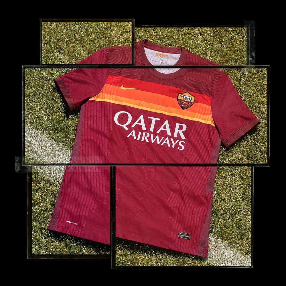 ASローマさんのインスタグラム写真 - (ASローマInstagram)「🐺❤️ROMA🧡𝐀𝐌𝐎𝐑💛🔥   The 🆕 #ASRoma home kit is here! 😍」7月22日 16時04分 - officialasroma