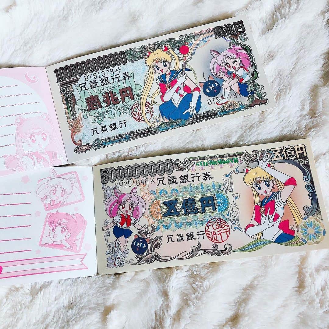 Sailor Moonさんのインスタグラム写真 - (Sailor MoonInstagram)「✨🌙 If Sailor Moon money was real I don’t think I could spend it! 🌙✨  #sailormoon #セーラームーン　#money」7月22日 9時38分 - sailormoon_sc