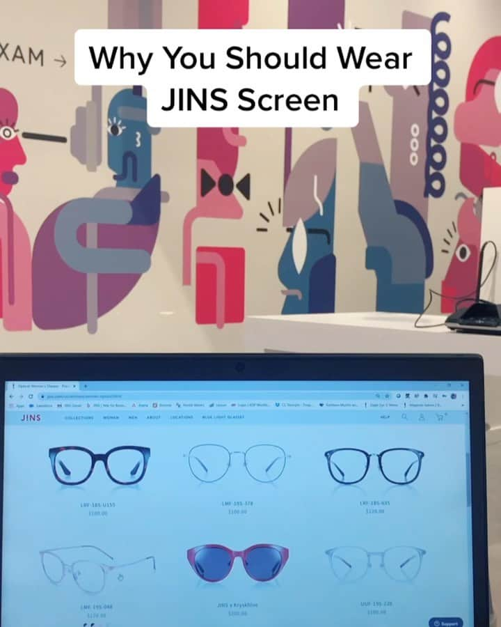 JINSのインスタグラム