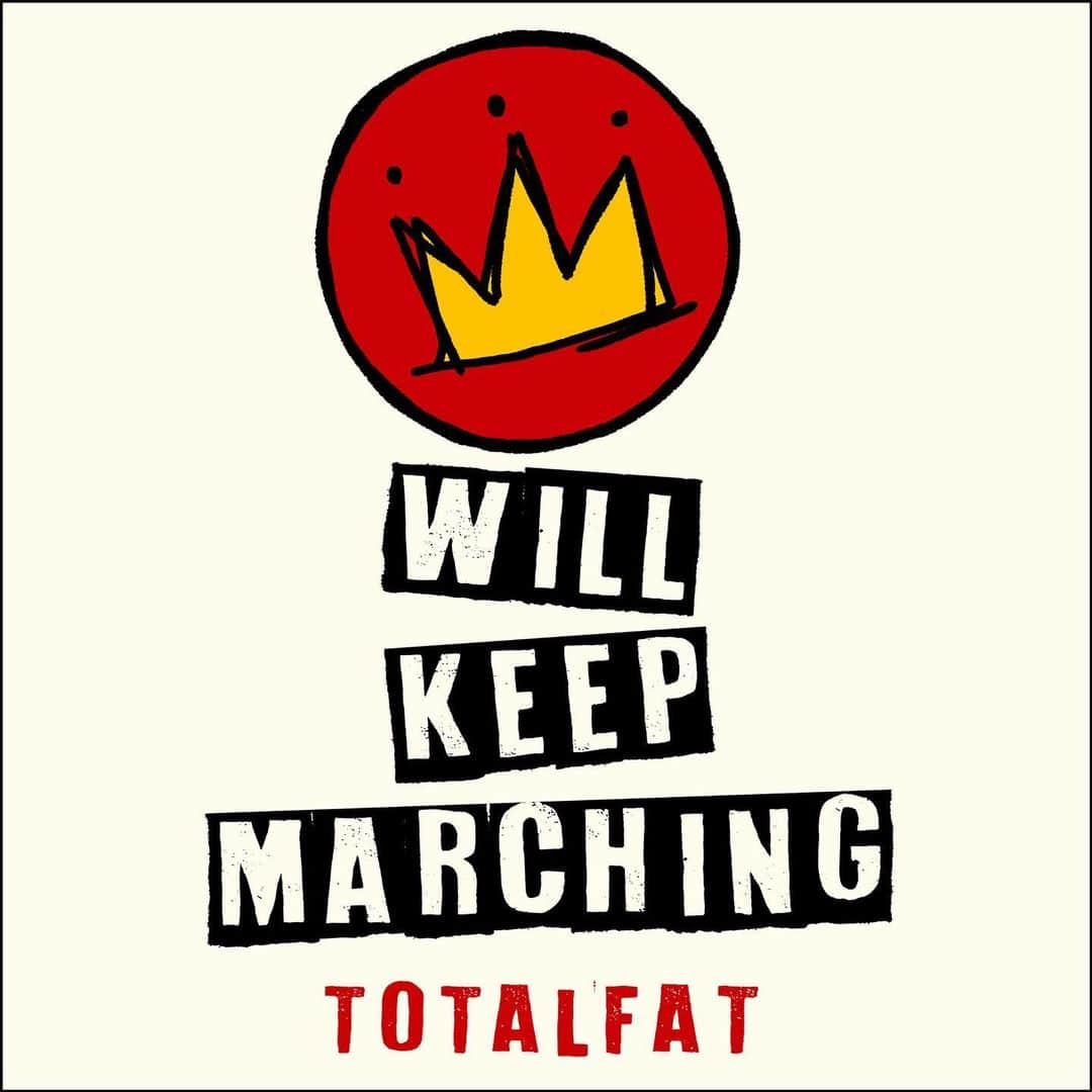 Jose さんのインスタグラム写真 - (Jose Instagram)「【TOTALFAT】  NEW EP "WILL KEEP MARCHING"  発売決定！！！  自粛しながらもテレワーク作業で書き上げた4曲、 そして今まさに世界中の人に届けたい忌野清志郎さんの愛の言葉が詰まった曲のカバーを1曲。 全5曲入り  今回は通販限定でTシャツやトートバック、ステッカー、キーホルダーとBOXに詰め込んでみた。 みんなに届けたい思いから今回BOX詰め込み作業もメンバー参加でやります。  お店にもなかなか気軽に行けない時代、TOTALFATが小さな箱から音楽とパワーと愛を家にお届け！！  個人的にMarching For Freedomがめちゃくちゃ好きなのよね。ぶちあがる曲！  UKFC ONLINE SHOPにて予約開始中！  7/27 23:59までになってるので忘れないようによろしく！！！  TOTALFAT NEW EP「WILL KEEP MARCHING」  【収録曲】  01. Marching For Freedom 02. My Secret Summer 03. 夜明け待つ 04. 世界中の人に自慢したいよ（忌野清志郎カヴァー） 05. Smile Baby Smile  ■価格：¥4,800+tax ■品番：RX-178 ■レーベル：RX-RECORDS / UK.PROJECT ★形態：5曲入りCD （7インチジャケット仕様）、Tシャツ、トートバック、ステッカー2種、アクリルキーホルダーのBOXセット  ★トートバック ★キーホルダー ★ステッカー ★Tシャツ」7月22日 10時50分 - jose.totalfat