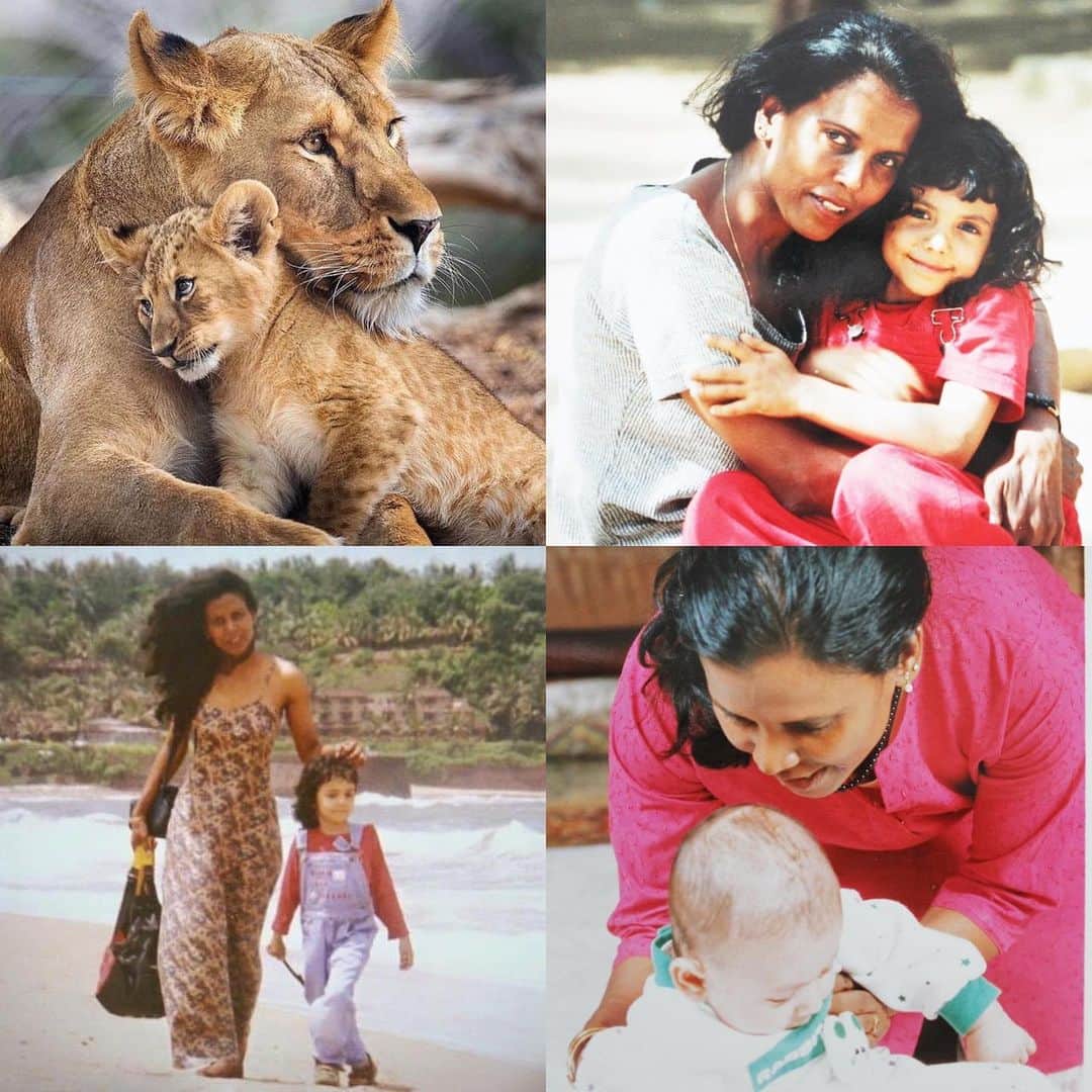 サミラ・ニコレットのインスタグラム：「Happy birthday to a strong, successful, independent woman who helped to make all my dreams and aspirations possible, my rock, my darling mom ❤️ Grateful for your love and all the sacrifices you’ve made for me. Even though we are apart right now, you are always in my thoughts and in my heart..I miss you and I love you very much 😘」