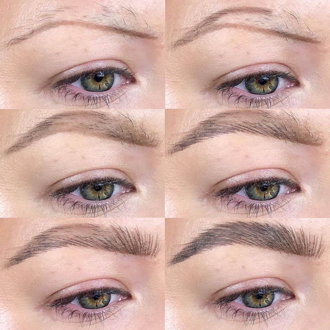 Benefit Cosmeticsさんのインスタグラム写真 - (Benefit CosmeticsInstagram)「☑️ We can’t get enough of this step-by-step brow transformation by @chelsealouder! She uses #foolproof brow powder in shade 3 & #kaBROW! in shade 4! #regram #friendswithbenefit」7月22日 11時55分 - benefitcosmetics