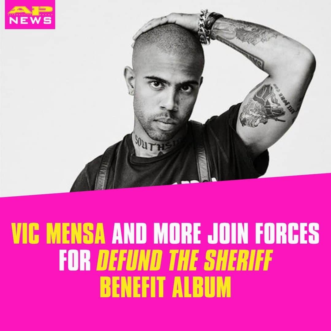 Alternative Pressさんのインスタグラム写真 - (Alternative PressInstagram)「Various artists including @vicmensa and @laurenjauregui have joined forces for the new ‘Defund The Sheriff’ benefit album ⁠ LINK IN BIO⁠ .⁠ .⁠ .⁠ #vicmensa #laurenjauregui #fifthharmony #defundthesheriff #defundthesheriffbenefit #defundthesheriffalbum #alternativepress #altpress」7月22日 12時00分 - altpress