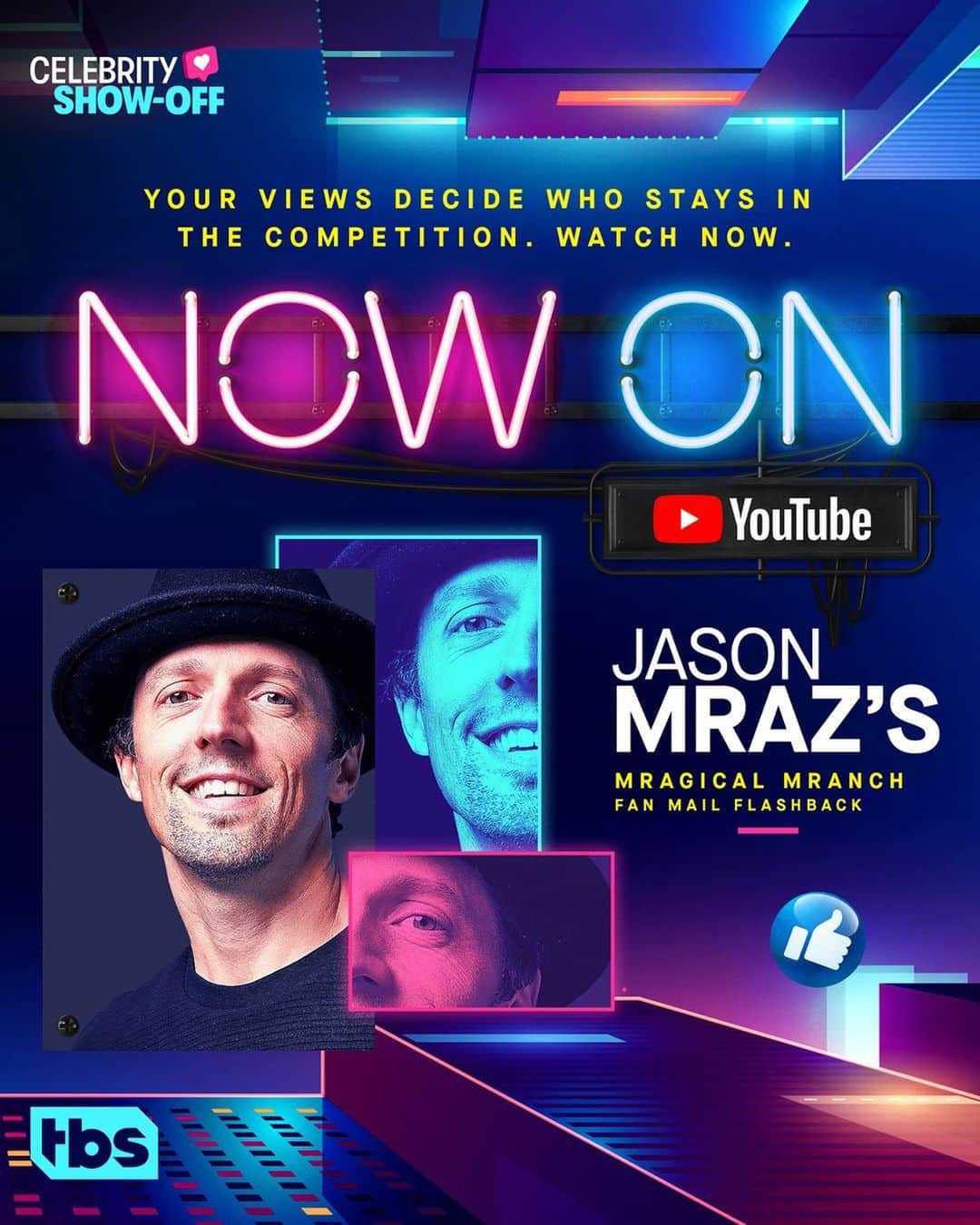 ジェイソン・ムラーズのインスタグラム：「Episode 6 of @celebshowoff • Now on YouTube 📺 (Link in bio & story) #celebshowoff」