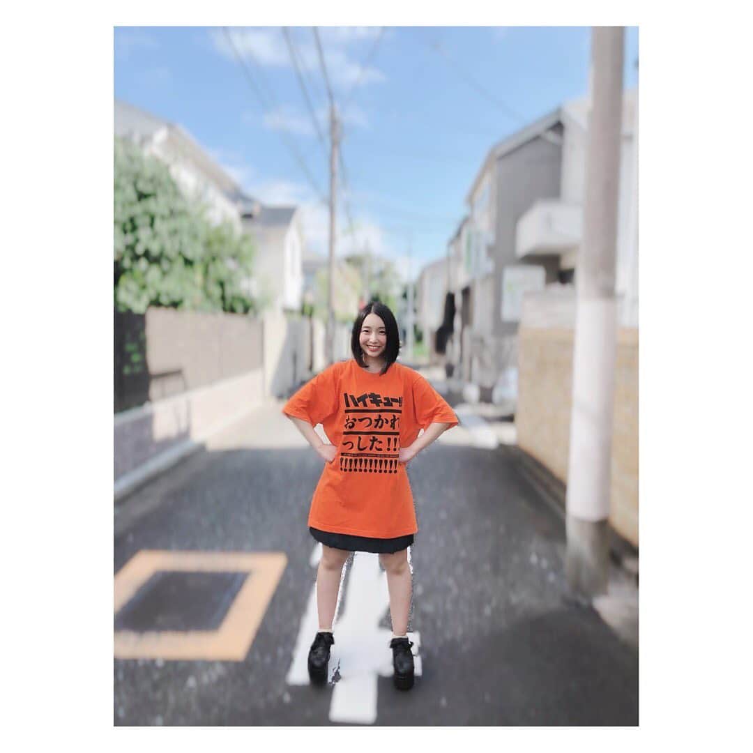 斎藤亜美のインスタグラム：「古舘先生、本当にお疲れ様でした！  『ハイキュー ‼︎』と出会わせてくださり、本当に、本当にありがとうございました！！  これからも大好きです！  #演劇ハイキュー  #ハイキュー最終回  #ハイキュー #ハイキュー‼︎」