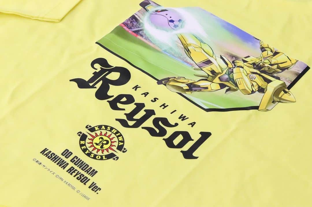 柏レイソルさんのインスタグラム写真 - (柏レイソルInstagram)「7.25 Sat. new arrival✔️ #reysol #kashiwa #sunation #0725発売 #gundam #ダブルオーガンダム」7月22日 13時31分 - kashiwareysol_official