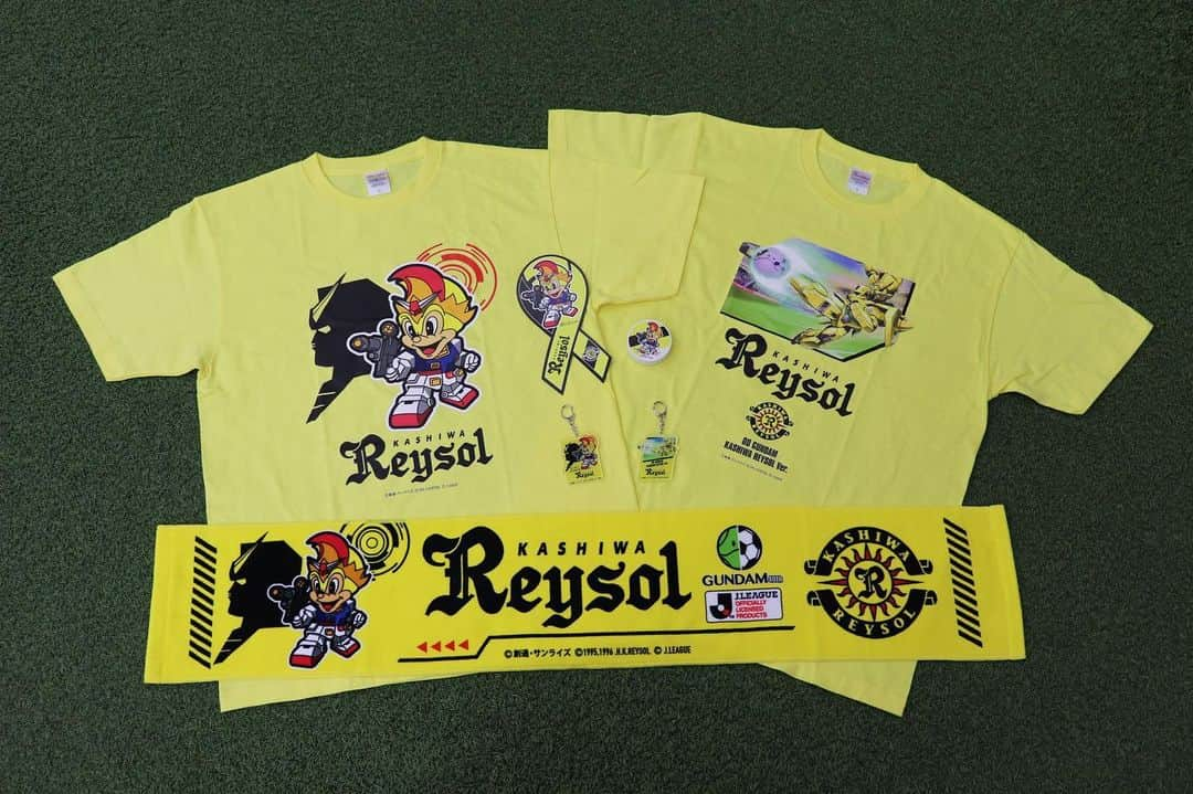 柏レイソルさんのインスタグラム写真 - (柏レイソルInstagram)「7.25 Sat. new arrival✔️ #reysol #kashiwa #sunation #0725発売 #gundam #ダブルオーガンダム」7月22日 13時31分 - kashiwareysol_official