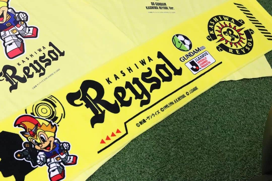 柏レイソルさんのインスタグラム写真 - (柏レイソルInstagram)「7.25 Sat. new arrival✔️ #reysol #kashiwa #sunation #0725発売 #gundam #ダブルオーガンダム」7月22日 13時31分 - kashiwareysol_official