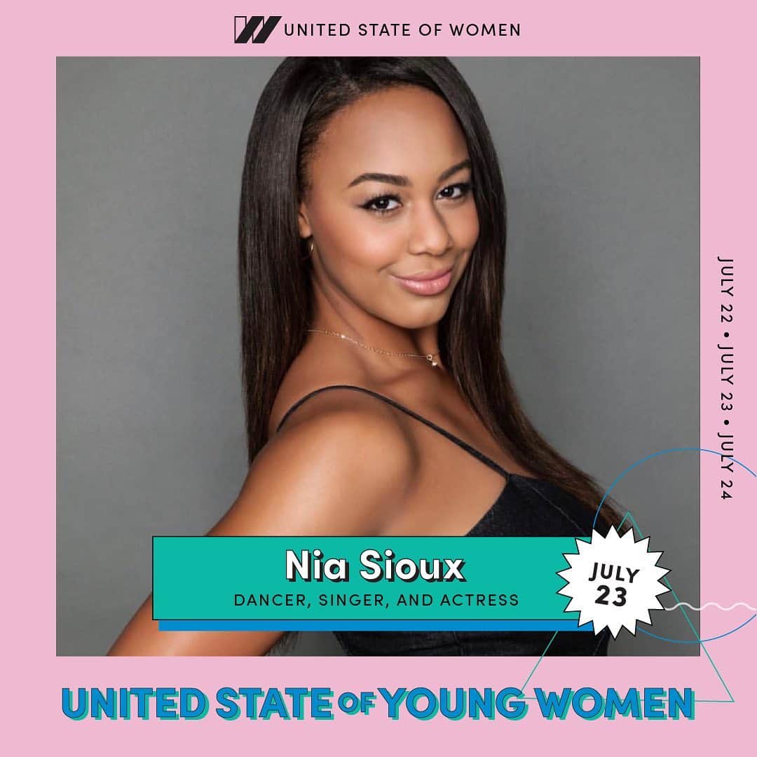 Nia Sioux Frazierさんのインスタグラム写真 - (Nia Sioux FrazierInstagram)「#UnitedStateOfYoungWomen is officially underway, and YOU are invited to join to connect with and learn from young activists, artists, and organizers, and take action. Tune in now at @usowomen at the link in their bio to watch / register! So thankful to be an ambassador for this amazing organization 💕」7月23日 1時29分 - niasioux