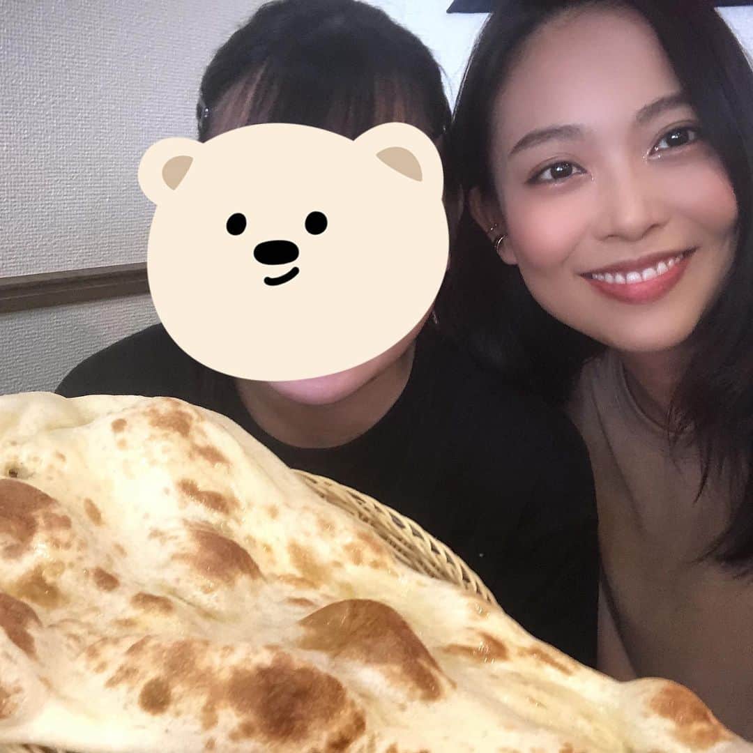 齊藤このみさんのインスタグラム写真 - (齊藤このみInstagram)「家族でナン！🍛 私は大辛にして一人で火を吹いて最高！🌶🔥  チョコナンってのもあって カロリー爆発最高！🍫  おすすめのナン屋さんあったら教えて〜🌶🌶🌶  さて、今日から連休ですねー！ ひっそりと楽しみたいと思います🤤」7月23日 1時33分 - konosuke1006