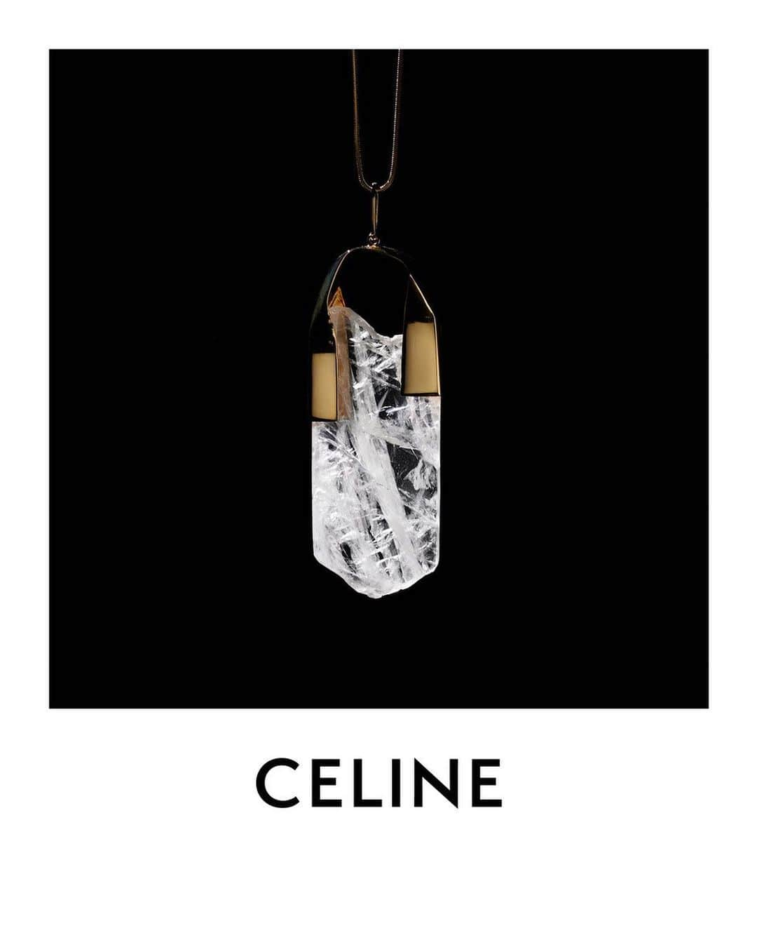 Celineさんのインスタグラム写真 - (CelineInstagram)「LES CRISTAUX CELINE  CELINE WOMEN WINTER 20 ⠀⠀⠀⠀⠀ THE NEW CELINE JEWELLERY LINE ⠀⠀⠀⠀⠀ #CELINEBYHEDISLIMANE」7月23日 1時45分 - celine