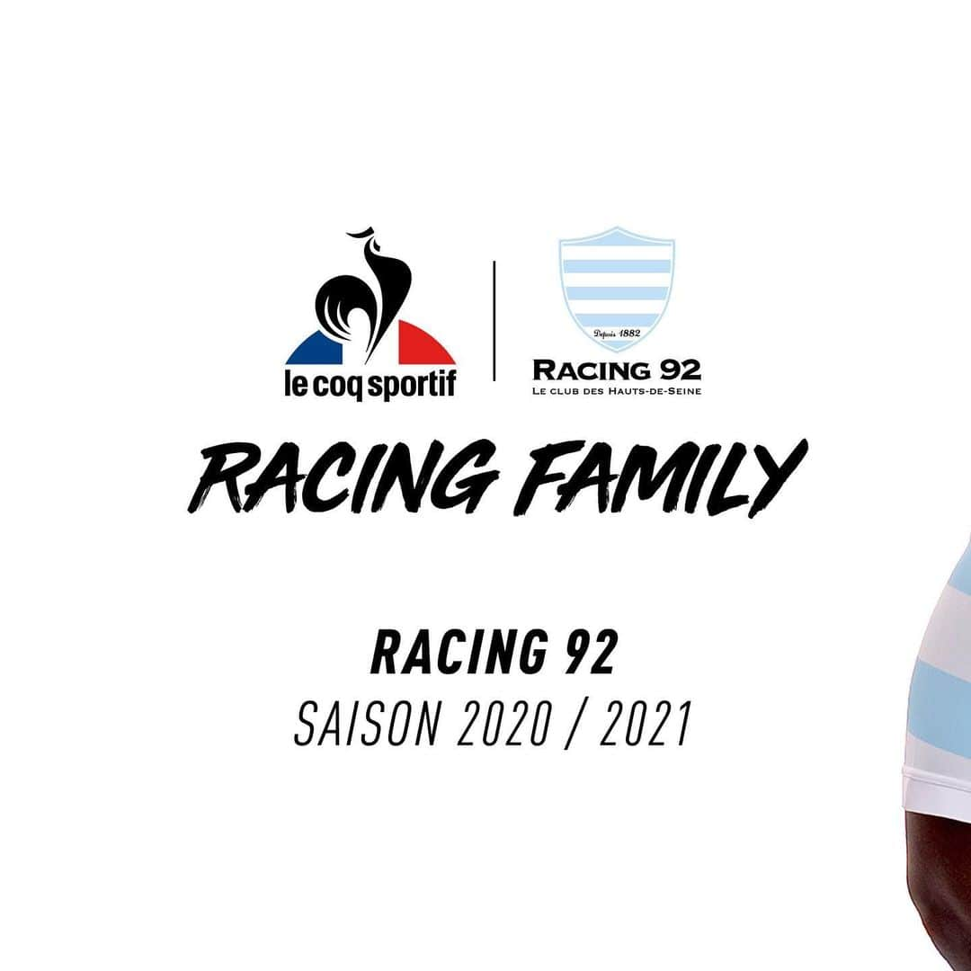 ルコックスポルティフさんのインスタグラム写真 - (ルコックスポルティフInstagram)「‪#RacingFamily‬ 🆕 Découvrez le nouveau maillot du @racing92 💙🤍‬ ⠀ ————————————————— #Racing92 🆕 Discover the new #Racing92 jersey. 💙🤍 ⠀ #BleuBlancCiel #LCSRugby #Rugby」7月22日 18時33分 - lecoqsportif