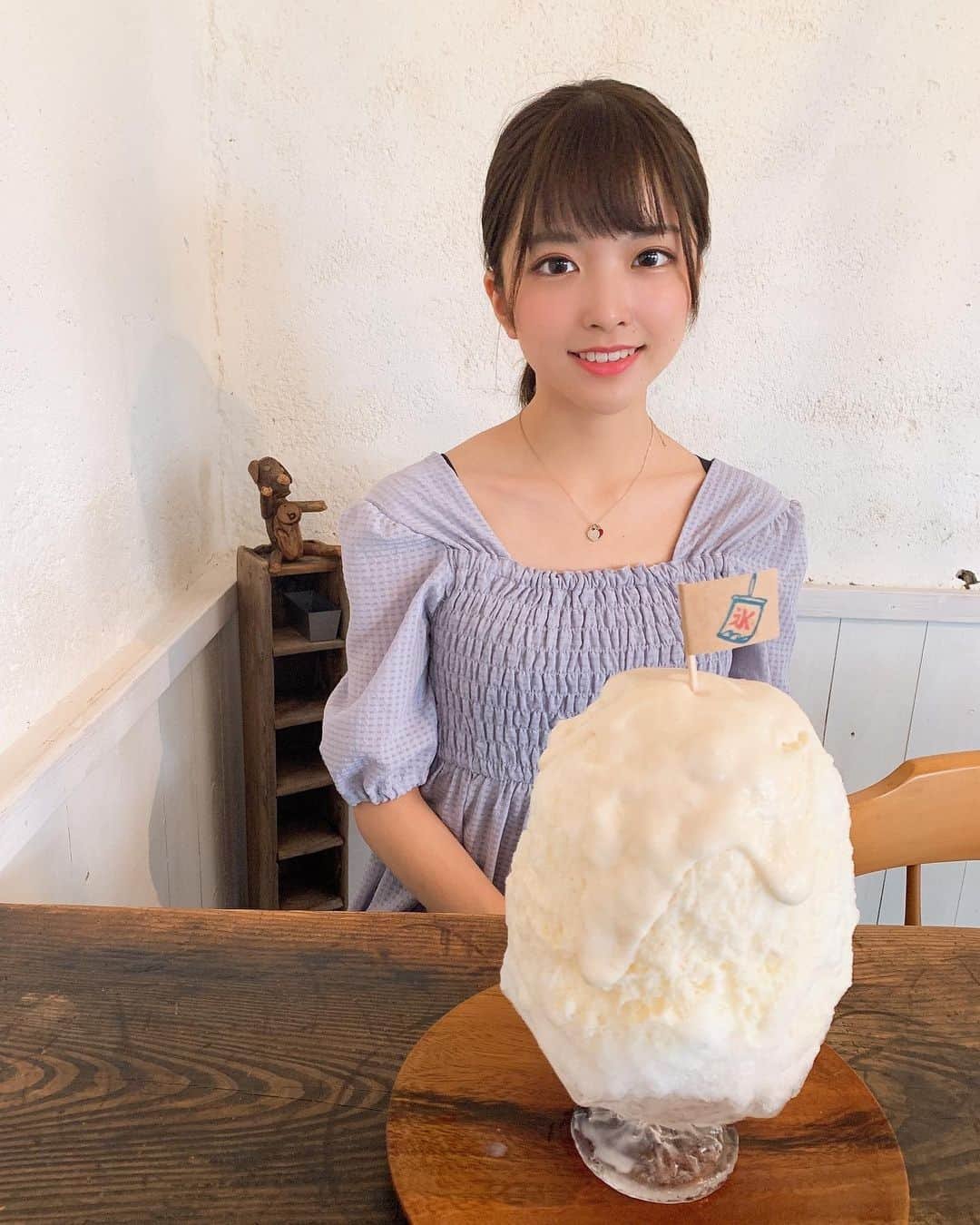 檜垣すみれさんのインスタグラム写真 - (檜垣すみれInstagram)「かき氷食べに行きました🍧 酒粕マスカルポーネミルク味、おいしかった！  #かき氷#🍧#夏」7月22日 20時08分 - sumire_higaki