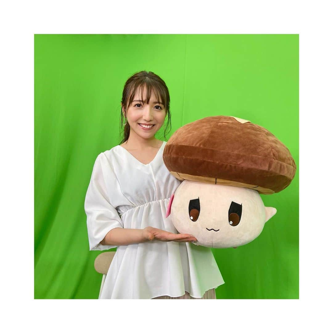 森遥香さんのインスタグラム写真 - (森遥香Instagram)「. . 🍄💜💜💜 . . #グリーンバックでお仕事 #合成でゲームの世界へ #ゲーム好き🎮 .」7月22日 21時21分 - moriri_h