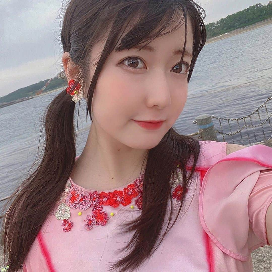 曽我部優芽さんのインスタグラム写真 - (曽我部優芽Instagram)「#日本海 #NGT48 #シャーベットピンク #曽我部優芽」7月22日 22時16分 - _yume_s