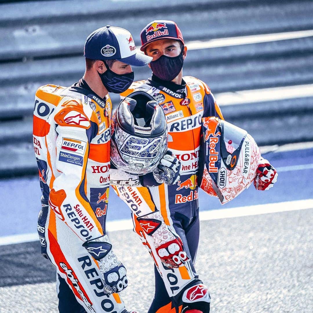 レプソル・ホンダのインスタグラム：「For the first time ever, we're racing at the same circuit back-to-back in the same season. ⠀⠀⠀⠀⠀⠀⠀⠀⠀ @estrellagalicia00 ⠀⠀⠀⠀⠀⠀⠀⠀⠀ #History」