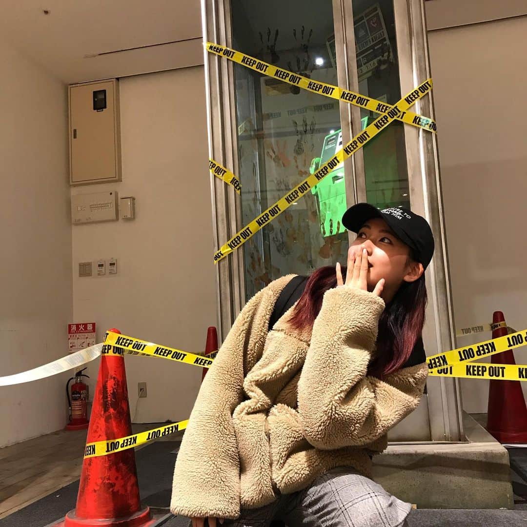 田井みさきのインスタグラム：「犬鳴村のお化け屋敷🎃」