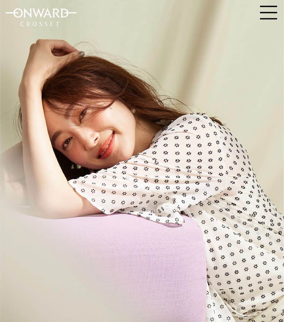 泉見祐希のインスタグラム：「TOCCA LAVENDER💜 @tocca_japan」