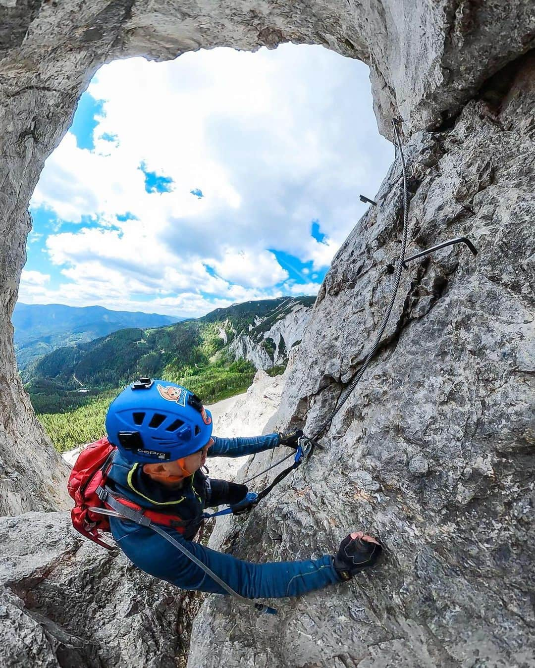 goproさんのインスタグラム写真 - (goproInstagram)「Photo of the Day: Climbing the via ferrata to the peaks of #Austria with #GoProLiveIt awards recipient @the360nomad + #GoProMAX ⛰ ⠀⠀⠀⠀⠀⠀⠀⠀⠀ This week, the top 5 submissions to the #GoProLiveIt Challenge at GoPro.com/Awards will take home $250, a Sleeve + Lanyard, and a Handler Floating Grip. 💰Show us how you #GoProLiveIt to score big ⠀⠀⠀⠀⠀⠀⠀⠀⠀ #GoPro #ViaFerrata #Climbing #Alps #360Camera」7月23日 4時29分 - gopro