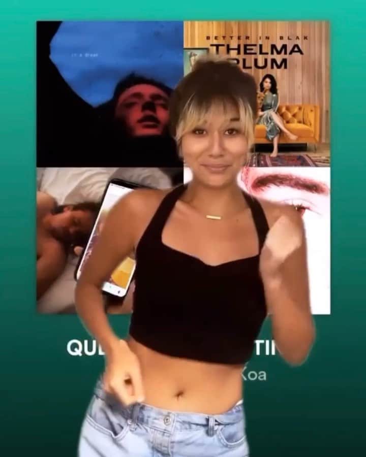 Mali-Koa Hoodのインスタグラム：「I’ve updated the #1 quarantine playlist in the world for you (facts). Guaranteed 12 star rating, minus 10 bad reviews, the songs to get us through July. A few of my talented friends scattered throughout, as well as celebrities I’ll prob meet somewhere on the way to the top. I know they’d appreciate all the extra streams lol. Head to my @spotify artist page to listen, link is in my bio 🌟 Comment below if you have any new music for me or if you’re loving any of the songs from this months playlist. Oh and greenscreen chaos forever X」