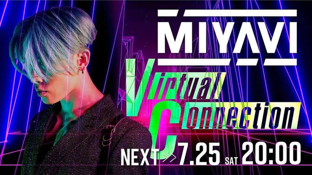 雅-MIYAVI-さんのインスタグラム写真 - (雅-MIYAVI-Instagram)「Let’s get connected⚡️⚡️ #Repost @miyavi_staff ・・・ 7/25(土)20:00～配信💫 . 7/25(土)20:00からMIYAVI Virtual Connectionがニコニコチャンネルにて生放送決定🎉 . 番組内でMIYAVIがみなさんのお悩みに回答します🙌✨採用されれば番組で直接MIYAVIに相談できるかも‼️ . 🎸応募締切🎸 7/23(木・祝)23:59 . お悩み投稿はこちら↓ https://ch.nicovideo.jp/miyavi-ch/event/ev20192 . 番組詳細はこちら↓ https://live2.nicovideo.jp/watch/lv327126268 . #MIYAVI #LDH #MYVCREW #VirtualConnection #MIYAVIが斬る」7月23日 6時47分 - miyavi_ishihara