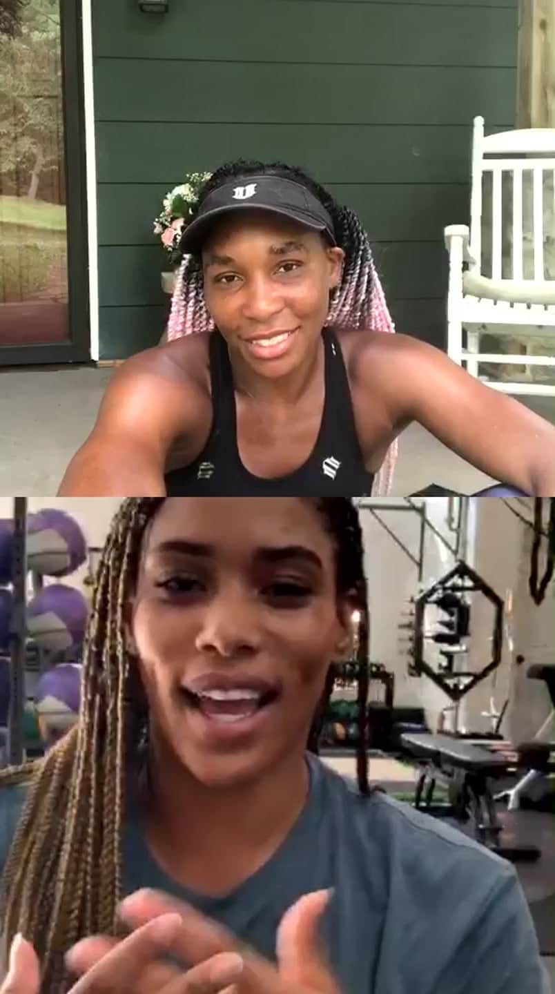 のインスタグラム：「A fitness experience that brings the outside in with instructor @yocoachsosa #BeAnEleVen @elevenbyvenus」