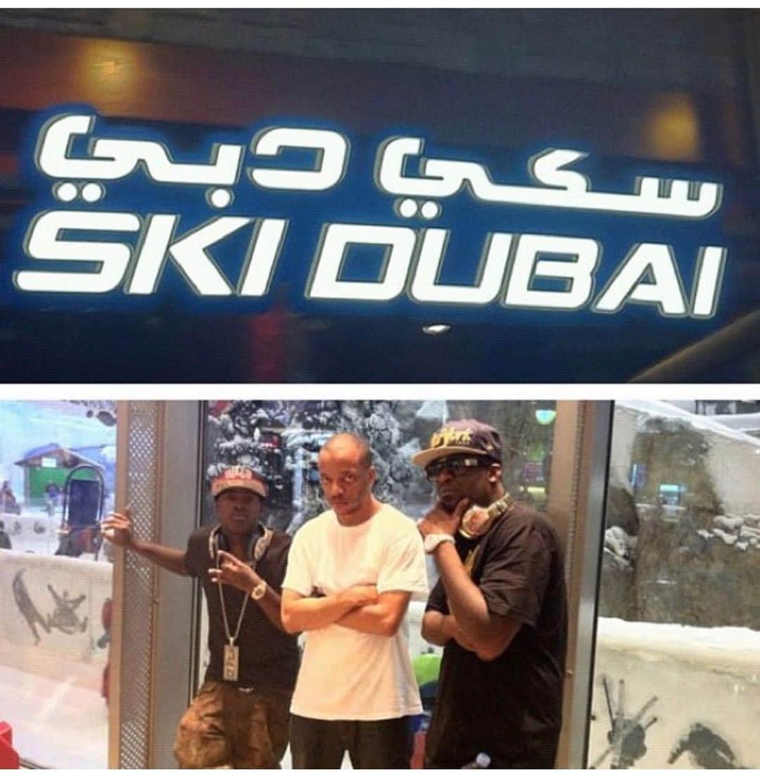 トニー・イエイヨーのインスタグラム：「You ever went skiing in 100 degree weather??. #dubai #passportgang 🌎🌎🌎🌎. @litedabarber」