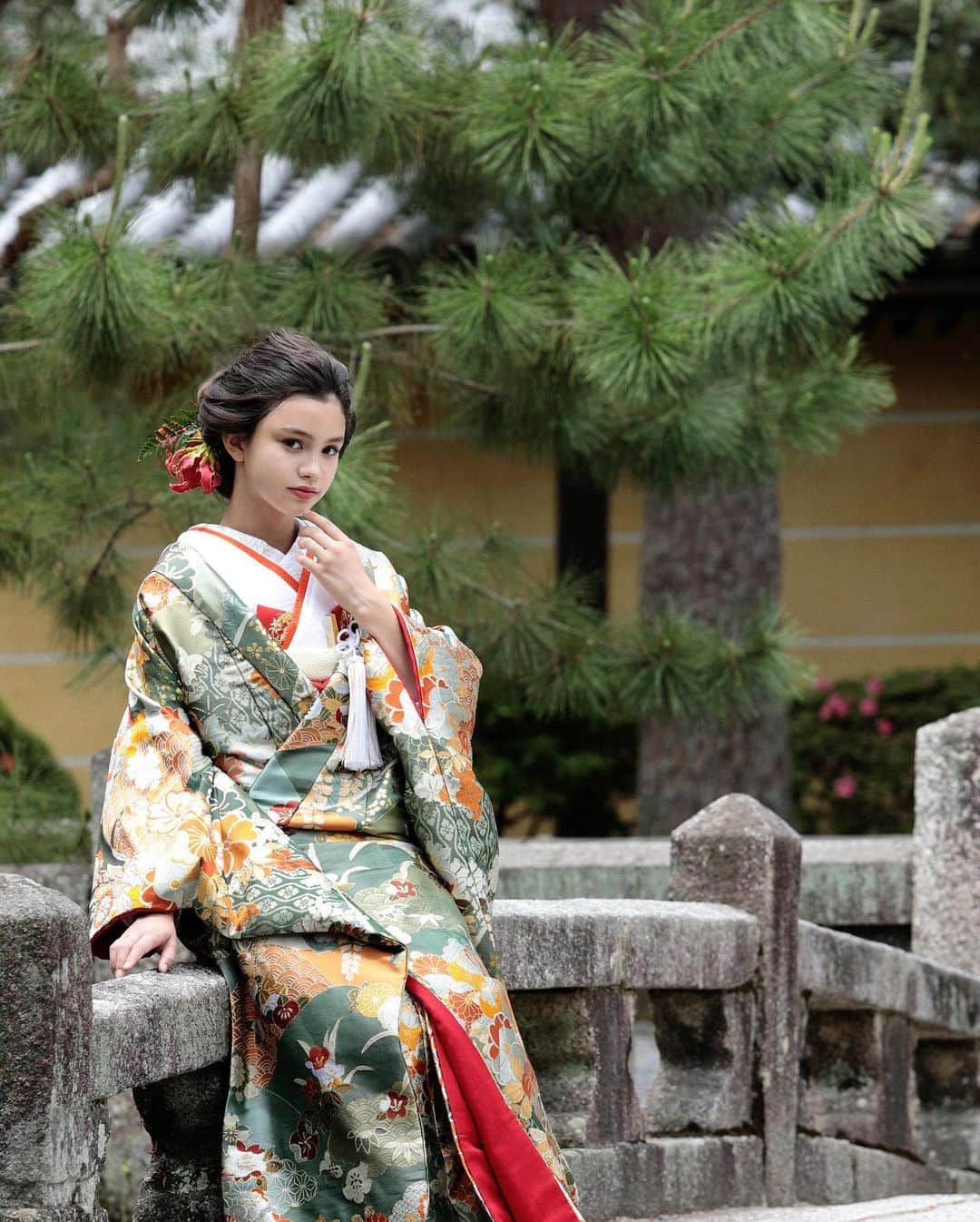 ブリッジマン遊七さんのインスタグラム写真 - (ブリッジマン遊七Instagram)「#幸和 #着物 #kimono」7月23日 10時15分 - yunabridgman