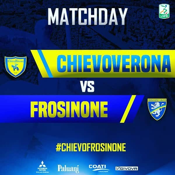 ACキエーヴォ・ヴェローナさんのインスタグラム写真 - (ACキエーヴォ・ヴェローナInstagram)「‼️ MAAAAAAAAATCH DAAAAAAAAAY ‼️ ⚽️ @acchievoverona - @frosinonecalcio 🏆 @legab 📌 31^ ⌚️ 21.00 🏟️ #Bentegodi 📺 @dazn_it 📻 @radiostellafm #⃣ #ChievoFrosinone 💛💙 #ForzaChievoSempre」6月29日 17時52分 - acchievoverona