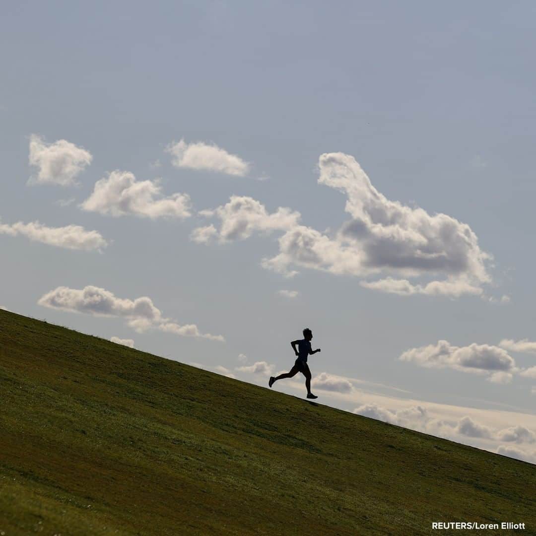 ABC Newsさんのインスタグラム写真 - (ABC NewsInstagram)「Runner exercises on a hill at Sydney Park amidst the easing of coronavirus restrictions in Australia. #running #runner #exercise #fitness #wellness #health #sydney #australia」6月29日 18時08分 - abcnews