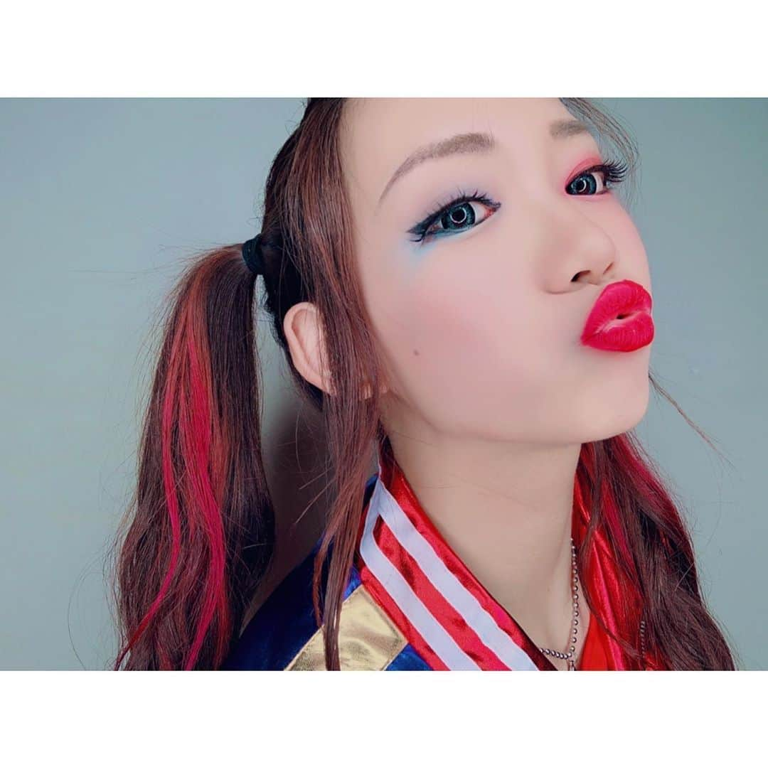 平山花菜さんのインスタグラム写真 - (平山花菜Instagram)「HarleyQuinn❤️💙 i love u???? #cosplay #harleyquinn #japanesegirl #loveislove #followme #좋아요 #팔로우미 #KissBeeWEST」6月29日 18時09分 - flower_87h