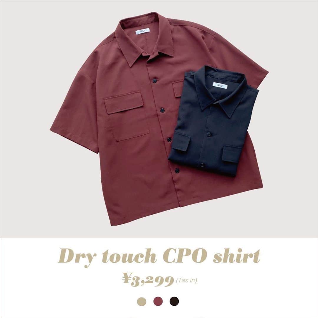 WEGOさんのインスタグラム写真 - (WEGOInstagram)「ㅤㅤㅤㅤㅤㅤㅤㅤㅤㅤㅤㅤㅤ ‪\\ NEW ARRIVAL //‬ ㅤㅤㅤㅤㅤㅤㅤㅤㅤㅤㅤㅤㅤ ‪✔︎dry touch CPO shirt ‪¥3,299(tax in)‬ ‪‪size:M/L color:wine/beige/black ‪ㅤㅤㅤㅤㅤㅤㅤㅤㅤㅤㅤㅤㅤ‬ ‪WEGOオンラインストアにて‬夏物新作アイテム発売中！ ㅤㅤㅤㅤㅤㅤㅤㅤㅤㅤㅤㅤㅤ‪ 旬な着こなしと洗練された雰囲気を発揮する5分袖のCPOシャツ。 ドライタッチ仕様でサラッとして通気性が良く、汗によるベタつきも抑えるため、夏場でもストレスなくご着用できるアイテム◎ ㅤㅤㅤㅤㅤㅤㅤㅤㅤㅤㅤㅤㅤ #WEGO #ウィゴー #新作商品‬ #newarrival #men #メンズ #cpo #cposhirt #shirt」6月29日 18時30分 - wego_official