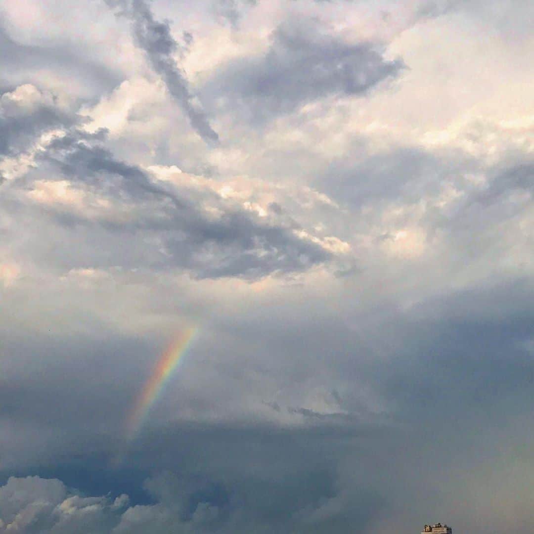 アディクションさんのインスタグラム写真 - (アディクションInstagram)「After the heavy rain and thunder, it appeared such beautiful rainbow 🌈 #HappyPride #Pride  Somehow it was deleted, so posting again 🌈」6月29日 10時24分 - studio_ayako
