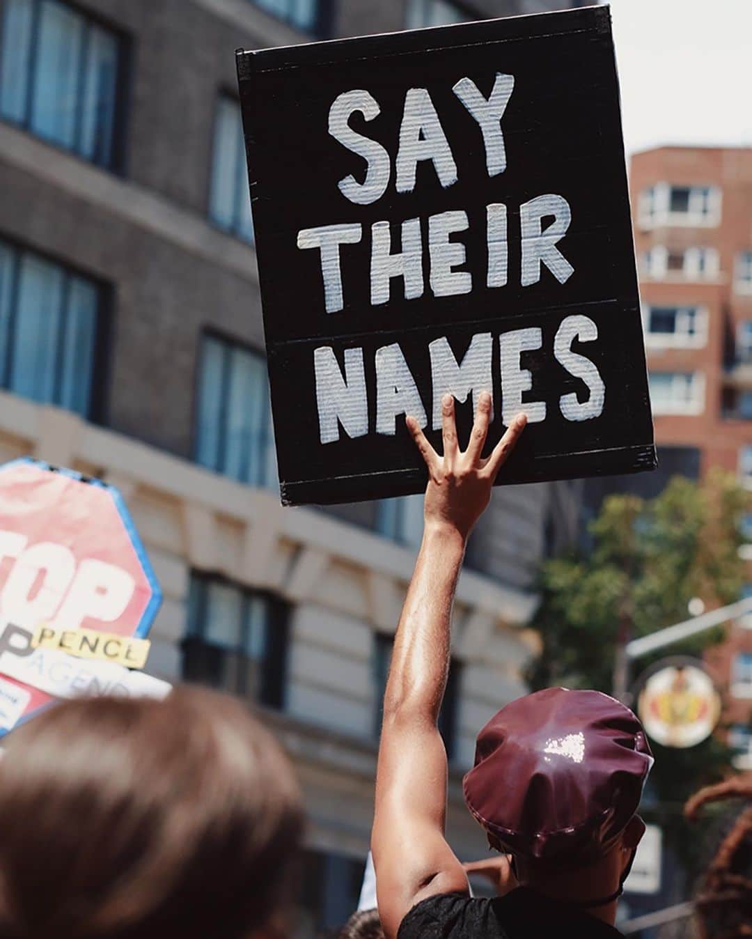 TIME Magazineさんのインスタグラム写真 - (TIME MagazineInstagram)「Scenes from the Queer Liberation March for Black Lives and Against Police Brutality in New York City on June 28. The organizers are activists who held a protest march last year as an alternative to the main Pride parade, saying it had become too corporate, the Associated Press reports. The first #Pride parades took place in the U.S. in 1970, a year after the uprising at the Stonewall Inn that many consider to be the catalyst for the modern LGBTQ liberation movement. While large gatherings are still barred in the city due to the pandemic, mass demonstrations have occurred since the police killing of George Floyd in Minneapolis in late May. Two weeks ago, thousands of people wearing white gathered for Brooklyn Liberation, a Black Trans Lives Matter rally and silent march. Read more at the link in bio. Photographs by @simbarashecha for TIME」6月29日 10時30分 - time