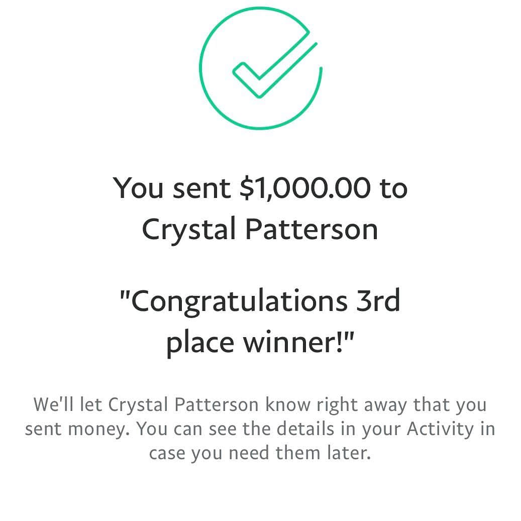 Paige Hathawayさんのインスタグラム写真 - (Paige HathawayInstagram)「Congrats to Crystal Patterson for earning $1,000 in my @fitin5challenge! Your success story brings tears to my eyes because I’m beyond proud/excited for you and your new lifestyle.. Thank you 🙏🏼 for allowing me to be apart of your journey!  CRYSTAL’S SUCCESS STORY: “I am thrilled to say that I have found a program that works for me and keeps me motivated to succeed. Unfortunately I have struggled to lose the 70+ pounds that I gained in my pregnancy.  I’ve sporadically tried one diet after another only to lose interest instead of losing the pounds. It was challenging for me to find balance in my life. My life revolves around work and my son. I ended up gaining so much weight I was uncomfortable. It was so discouraging that I just stop caring and became depressed with myself. I did this @fitin5challenge to give it one more shot. I knew I really needed to do this for myself. I just needed to go all in and dedicate to it. In the 5 weeks the rewards are beyond my expectations and has motivated me to sign up again!!! Not only did I lose weight, I just feel so much better in my body. I feel so good. I am a lot stronger than I thought I was. I was never starving if anything I wanted to miss a meal because I just wasn’t hungry. Paige makes your meal plan just for you and that to me is key. This whole experience lite a fire under me for that I am so extremely grateful that I found this opportunity and am more determined than ever to have that body I deserve” - Crystal Patterson | IG @okie4  Starting weight (first day weigh ins) 219.1lbs | Finial day weight ins: 196.1lbs 👉🏼 Total losing 24-25 lbs!  I’M OFFERING FREE ONE-ON-ONE FITNESS CONSULTATIONS THIS WEEK! (Serious inquires only) 👉🏼 EMAIL ME YOUR FITNESS GOALS TODAY! 📧 contact@paigehathaway.com | www.fitin5.com」6月29日 11時38分 - paigehathaway